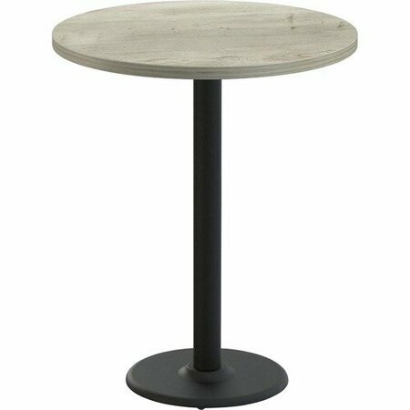 SPECIAL-T Table, Round, 36in Dia x 42in, Black Base/Aged Driftwood Top SCTCANT236BHBAD